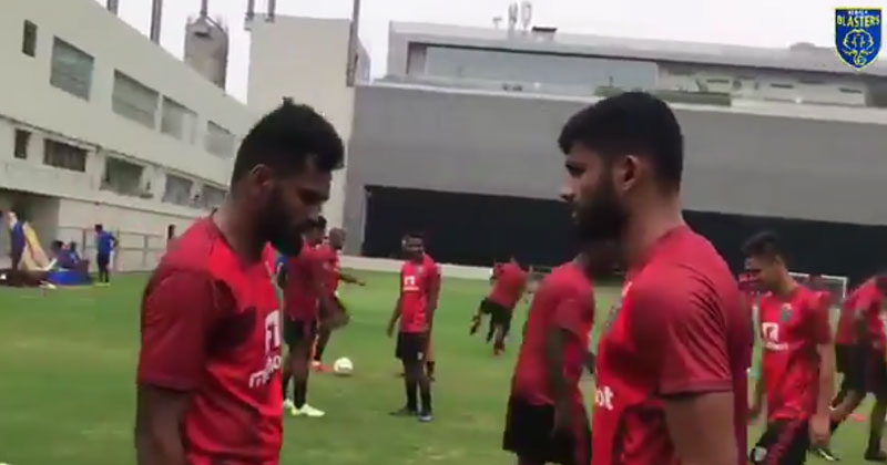 കേരള ബ്ലാസ്റ്റേഴ്സിന്‍റെ പുതിയ ട്രെയിനിംഗ് വീഡിയോ പുറത്ത് വിട്ടു
