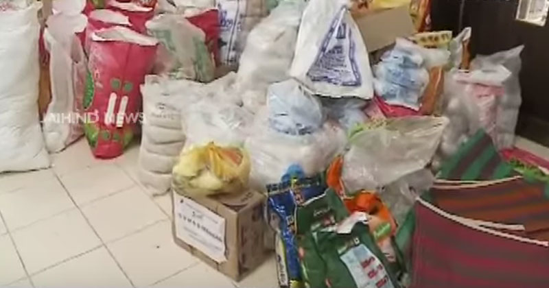 പ്രളയബാധിതർക്ക് ഭക്ഷ്യസാധനങ്ങൾ വിതരണം ചെയ്യുന്നതിൽ അപാകത