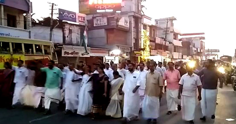 കോണ്‍ഗ്രസ് പ്രവര്‍ത്തകര്‍ക്കെതിരെ കള്ളക്കേസ്; അഞ്ചല്‍ CI ക്കെതിരെ പരാതി