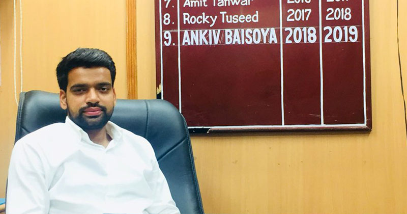 ABVP നേതാവ് അങ്കിത് ബസോയ വ്യാജസര്‍ട്ടിഫിക്കറ്റ് വിവാദത്തില്‍