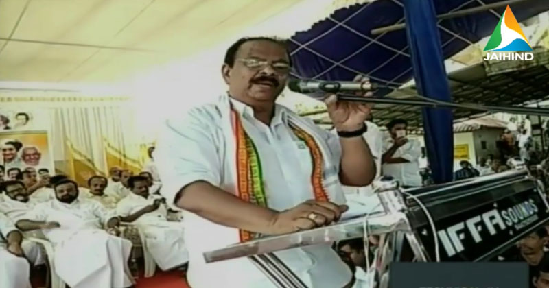 കെ.സുധാകരൻ നയിക്കുന്ന വിശ്വാസ സംരക്ഷണയാത്ര  മലപ്പുറം ജില്ലയിൽ