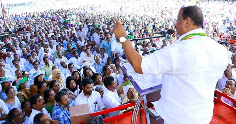 കെ സുധാകരന്‍ നയിക്കുന്ന വിശ്വാസ സംരക്ഷണ യാത്ര മലപ്പുറം ജില്ലയില്‍