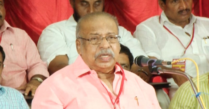 സിപിഎം അവസരവാദത്തിന് ഒത്ത് പ്രവർത്തിക്കുന്ന ഒരു പാർട്ടിയായി മാറി : ടി.ജെ.ചന്ദ്രചൂഡൻ