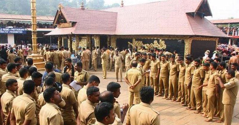 ശബരിമലയിലെ ആചാരങ്ങളിൽ ഇടപെട്ടിട്ടില്ലെന്ന് സർക്കാർ