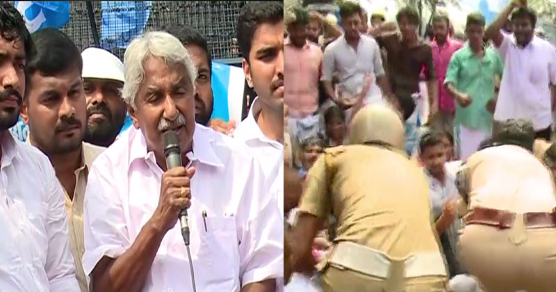 കെ.എസ്.യു മാർച്ചിന് നേരെ പോലീസ് അതിക്രമം