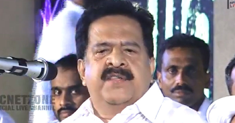 ആണുങ്ങള്‍ കല്ലിട്ട പദ്ധതികള്‍ ഉദ്ഘാടനം ചെയ്യുന്ന ജോലിമാത്രമാണ് പിണറായി വിജയനുള്ളത്: രമേശ് ചെന്നിത്തല