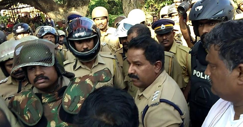വനിതകളെ മർദിച്ച DySPക്കെതിരെ മഹിളാകോൺഗ്രസിന്‍റെ പരാതി