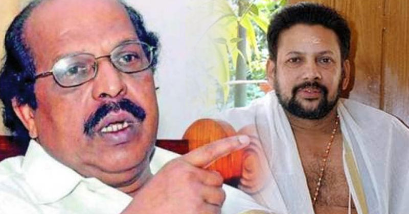 യുവതി പ്രവേശം : ശബരിമല തന്ത്രിയെ അധിക്ഷേപിച്ച് മന്ത്രി ജി. സുധാകരന്‍