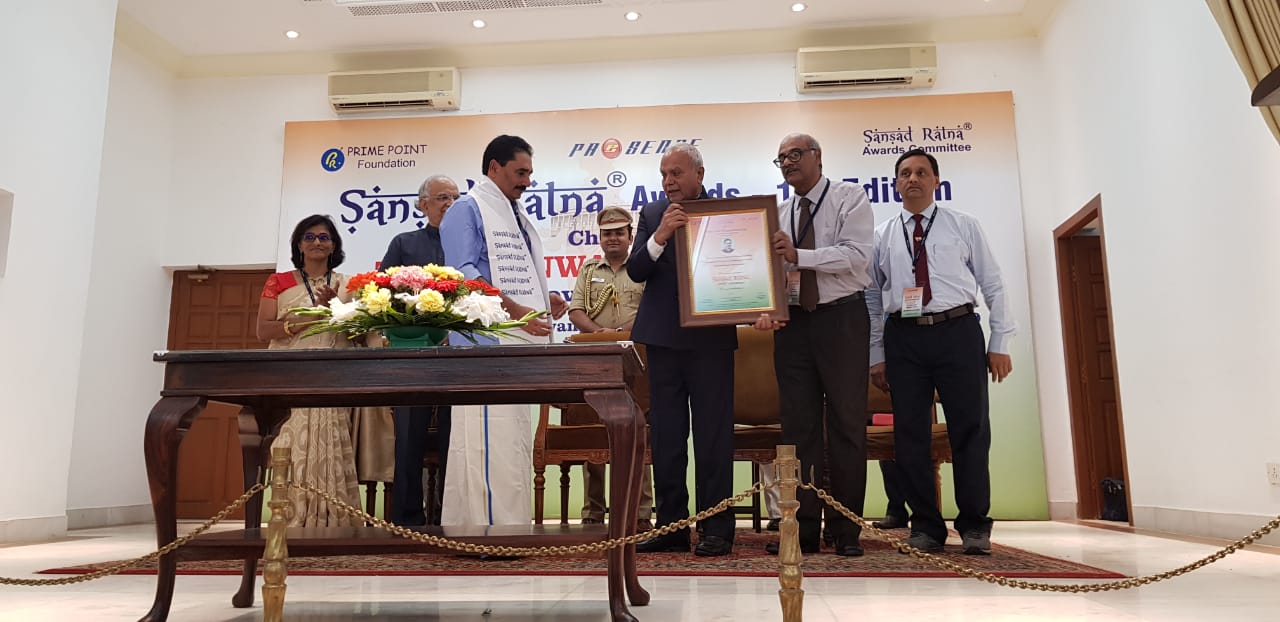 NK Premachandran Sansad Retna Award 