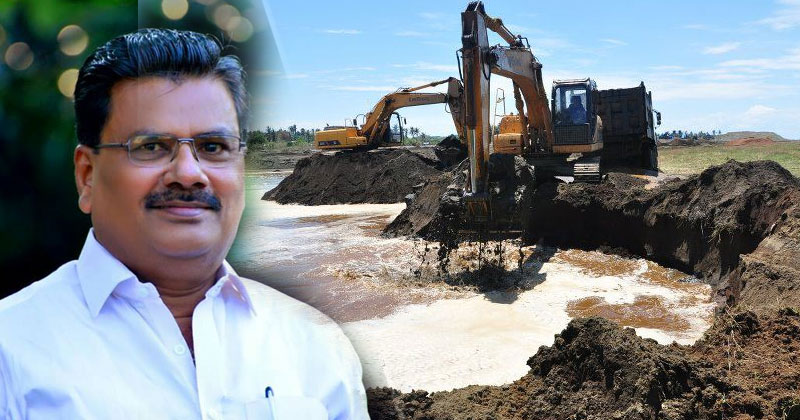 ആലപ്പാട്ടെ കരിമണൽ ഖനനം പൂർണമായി നിർത്താനാവില്ല; സമരത്തെ തള്ളി ആർ രാമചന്ദ്രൻ എം.എൽ.എ