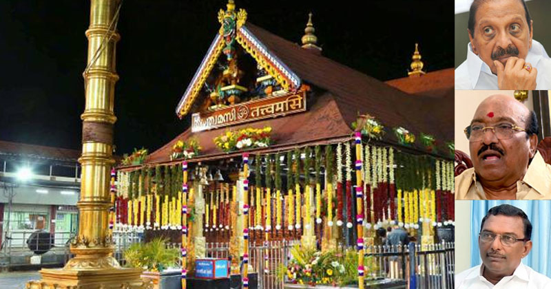യുവതീപ്രവേശത്തെ എതിർത്തവർക്ക് മിണ്ടാട്ടമില്ല: പ്രതിരോധത്തിലായത് ബാലകൃഷ്ണപിള്ളയും വെള്ളാപ്പള്ളിയും പത്മകുമാറും