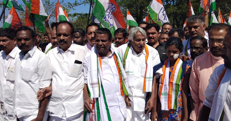 ലോംഗ് മാര്‍ച്ചിനെതിരായ പോലീസ് നടപടി; കോണ്‍ഗ്രസ് ഇന്ന് കോട്ടയത്ത് പ്രതിഷേധപ്രകടനം നടത്തും