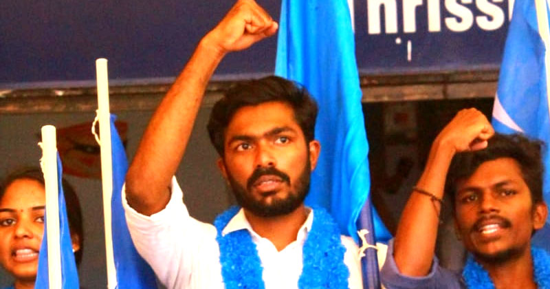 ചങ്കൂറ്റമുള്ള കെ.എസ്.യുക്കാരന് മുന്നില്‍ മുട്ടിടിച്ച് എസ്.എഫ്.ഐ; ജെസ്റ്റോ പോളിന്റെ സത്യപ്രതിജ്ഞ തടസ്സപ്പെടുത്താന്‍ ശ്രമം