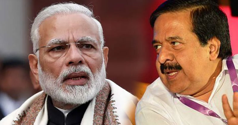 കേരളത്തില്‍ മത്സരിക്കാന്‍ തയ്യാറുണ്ടോ? മോദിയെ വെല്ലുവിളിച്ച് രമേശ് ചെന്നിത്തല