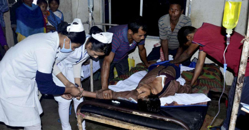 അസമിലെ വ്യാജമദ്യ ദുരന്തത്തിൽ കൊല്ലപ്പെട്ടവരുടെ എണ്ണം  143 ആയി