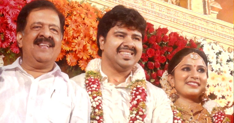 രമേശ് ചെന്നിത്തലയുടെ മകന്‍ ഡോ. രോഹിത് വിവാഹിതനായി