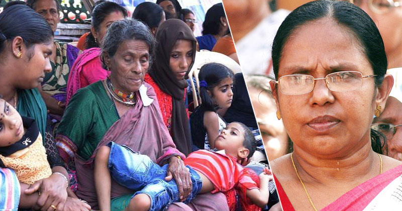 എന്‍ഡോസള്‍ഫാന്‍ സമരത്തെ പരസ്യമായി തള്ളി മന്ത്രി കെ.കെ ശൈലജ