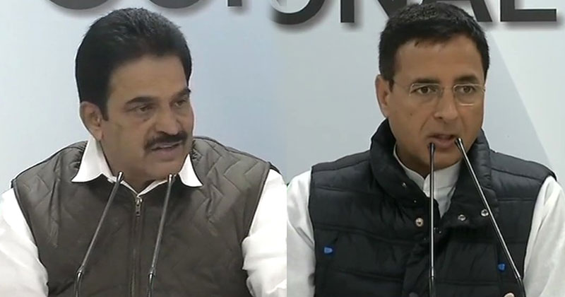 KC Venugopal, Randeep Singh Surjewala