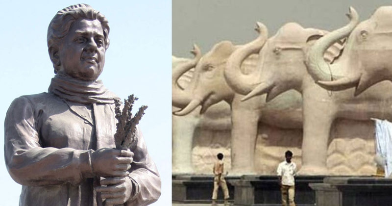 Mayawathi-Statues