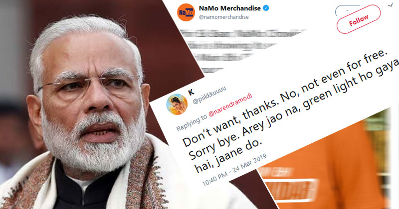 എന്‍റെ ടീ ഷര്‍ട്ട് വാങ്ങിയോ എന്ന് മോദി; വെറുതേ തന്നാലും വേണ്ടെന്ന് മറുപടി; പ്രധാനമന്ത്രിയുടെ ബനിയന്‍ കച്ചവത്തിനെതിരെ പ്രതിഷേധം