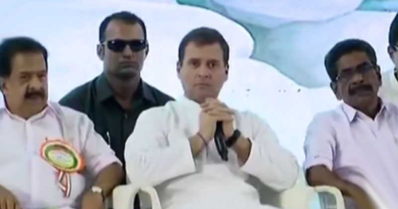 പ്രവര്‍ത്തകര്‍ക്ക് ആവേശമായി രാഹുൽ ഗാന്ധി തൃശ്ശൂരിൽ