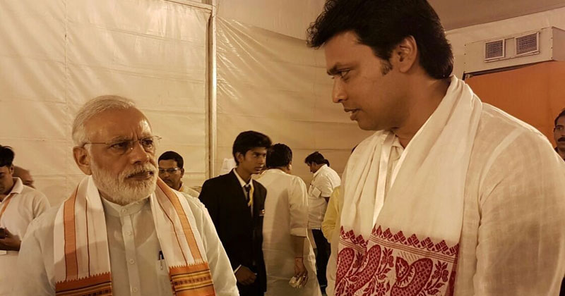 ത്രിപുരയിലെ മൂന്ന് ബി.ജെ.പി സഖ്യകക്ഷി നേതാക്കള്‍ കോണ്‍ഗ്രസില്‍ ചേര്‍ന്നു; കാല്‍ച്ചുവട്ടിലെ മണ്ണിളകുന്നതില്‍ ആശങ്കാകുലരായി ബി.ജെ.പി
