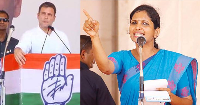 രാഹുലിന്‍റെ വാക്കുകള്‍ ആശയസംപുഷ്ടതയോടെ മലയാളത്തില്‍ മൊഴിമാറ്റി ജ്യോതി താരമായി