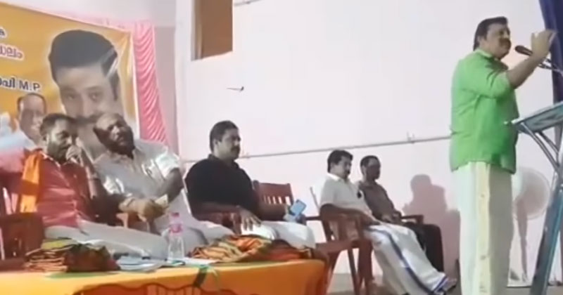 '15 ലക്ഷം മോദി അണ്ണാക്കിലേക്ക് തളളിത്തരുമെന്ന് കരുതിയോ..’ വിവാദ പ്രസംഗവുമായി സുരേഷ് ഗോപി; പ്രചാരണം നടത്തുന്നത് 'ഊളകള്‍’ എന്നും പരാമര്‍ശം
