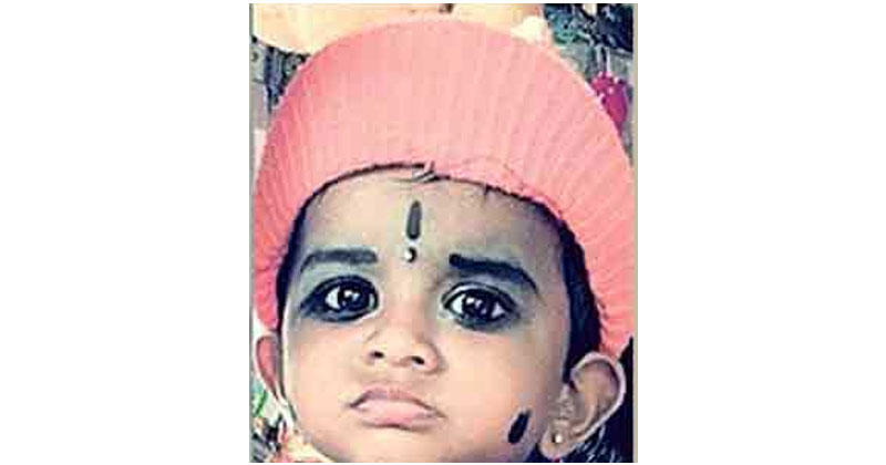 15 മാസം പ്രായമുള്ള കുട്ടി ഉറക്കത്തില്‍ മരിച്ചതല്ല; കൊലപാതകം തന്നെ