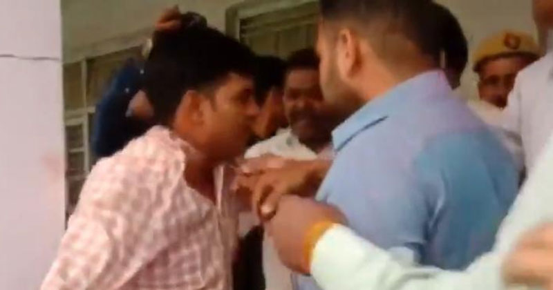 ഉത്തര്‍പ്രദേശില്‍ തെരഞ്ഞെടുപ്പ് ഉദ്യോഗസ്ഥനെ ബി.ജെ.പിക്കാര്‍ തല്ലിച്ചതച്ചു; അക്രമികള്‍ക്കെതിരെ നടപടിയില്ല