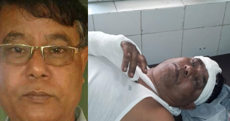 ബി.ജെ.പിയുടെ കള്ളവോട്ട് ശ്രമം റിപ്പോര്‍ട്ട് ചെയ്ത മാധ്യമപ്രവര്‍ത്തകനെ ആക്രമിച്ചു