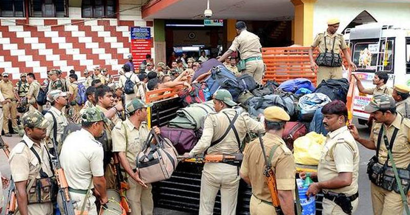 ലോക്സഭാ തെരഞ്ഞെടുപ്പ് : സുരക്ഷാക്രമീകരണങ്ങൾ ശക്തമാക്കി