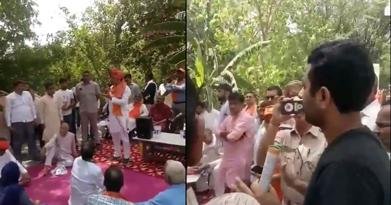 അഞ്ച് വര്‍ഷം എന്തുചെയ്തു? ഭാരത് മാതാ കീ ജയ് വിളിച്ച് തടിയൂരി ബി.ജെ.പി സ്ഥാനാര്‍ത്ഥി | വീഡിയോ
