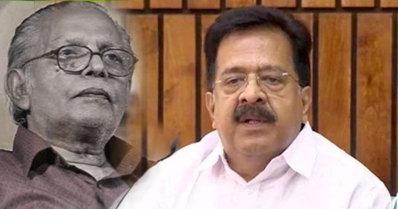 തോപ്പില്‍ മുഹമ്മദ് മീരാന്‍റെ നിര്യാണത്തില്‍ രമേശ് ചെന്നിത്തല അനുശോചിച്ചു