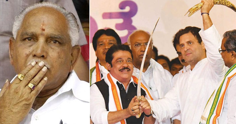 'പത്ത് ബി.ജെ.പി എം.എൽ.എമാർ കോൺഗ്രസിലേക്ക് എത്തും' : കർണാടക ബി.ജെ.പിക്ക് കോൺഗ്രസിന്‍റെ ഷോക്ക് ട്രീറ്റ്‌മെന്‍റ്