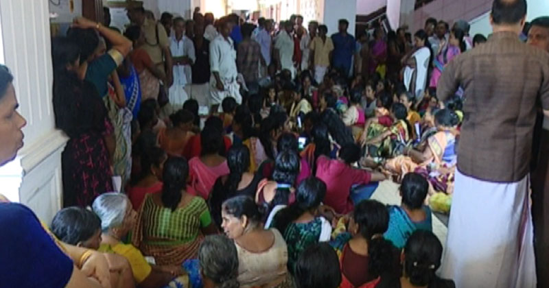 പട്ടയം ആവശ്യപ്പെട്ട്  മലയോര കർഷക സമിതിയുടെ കുത്തിയിരിപ്പ് സമരം