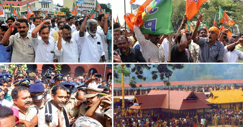 ബി.ജെ.പിയെ തിരസ്കരിച്ച് കേരളം; ശബരിമലയെ രാഷ്ട്രീയവിഷയമാക്കിയ കുതന്ത്രവും പാളി