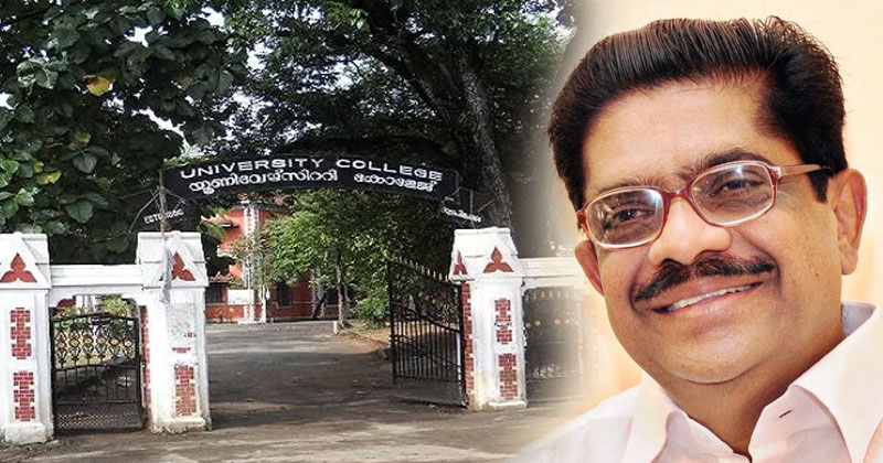 യൂണിവേഴ്‌സിറ്റി കോളേജിലെ ആത്മഹത്യ ശ്രമം : എസ് എഫ് ഐ പ്രവർത്തകർക്കെതിരെ നിയമ നടപടി സ്വീകരിക്കണം : വി എം സുധീരൻ