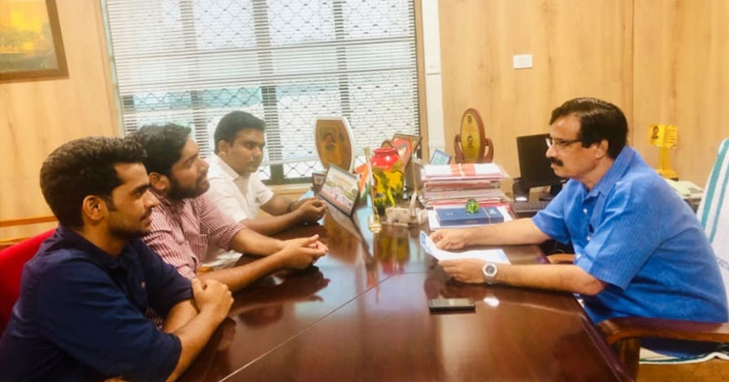 മലബാര്‍ മേഖലയില്‍ കൂടുതല്‍ ഹയര്‍സെക്കന്‍ഡറി സ്‌കൂളുകള്‍ അനുവദിക്കണം: ആവശ്യവുമായി കെ.എം അഭിജിത്തിന്റെ നേതൃത്വത്തില്‍ കെ.എസ്.യു സംസ്ഥാന ഭാരവാഹികള്‍ വിദ്യാഭ്യാസ മന്ത്രിയെ കണ്ടു