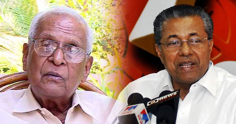 പിണറായി തിരുത്തണം: ശബരിമല വിഷയവും പരാജയത്തിന് കാരണമായി: മുഖ്യമന്ത്രിക്കെതിരെ എം.എം. ലോറന്‍സ്