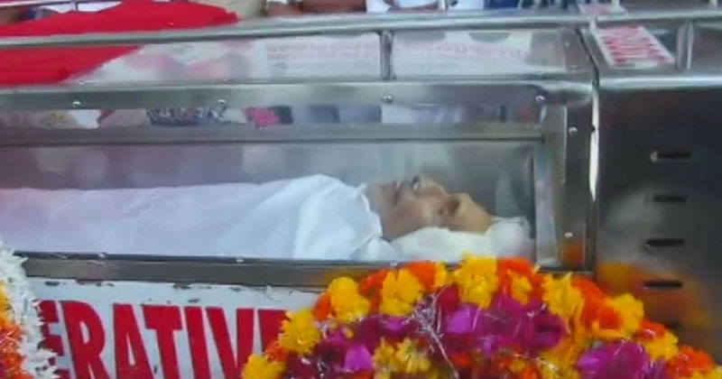 ഗായകൻ എരഞ്ഞോളി മൂസയുടെ ഭൗതിക ശരീരം ഖബറടക്കി