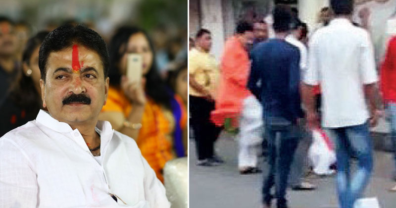 തെരഞ്ഞെടുപ്പ് കഴിഞ്ഞപ്പോള്‍ തനിനിറം കാട്ടി ബി.ജെ.പി; പരാതി പറയാനെത്തിയ സ്ത്രീയെ ബി.ജെ.പി എം.എല്‍.എ നടുറോഡിലിട്ട് ചവിട്ടി | Video