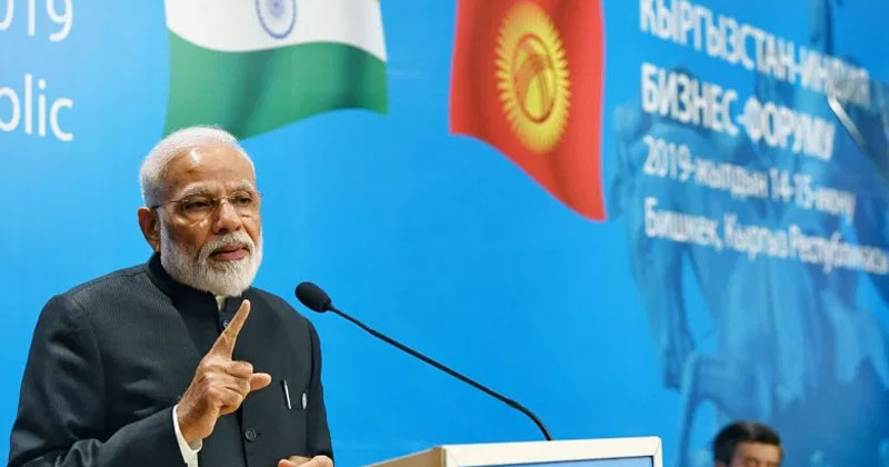 Modi at Shanghai Cooperation Organisation (SCO) Summit