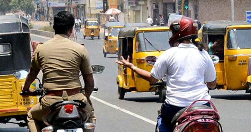 നിയമലംഘകരും പൊലീസ് തന്നെ ; ഹെല്‍മെറ്റ് പരിശോധനയില്‍ കുടുങ്ങിയത് 305 പൊലീസുകാർ