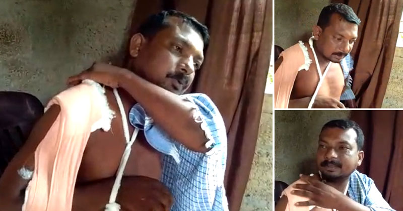 Video | ക്യാന്‍സര്‍ രോഗിയായ ദളിത് യുവാവിന് പോലീസിന്‍റെ ക്രൂര മര്‍ദനം; അഞ്ചല്‍ സ്വദേശി രാജേഷിനെയാണ് പോലീസ് മര്‍ദിച്ചത്