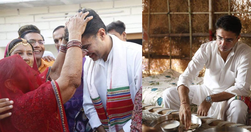 സാധാരണക്കാരന്റെ പൈലറ്റ്; കര്‍ഷക ജീവിതം അടുത്തറിഞ്ഞ് സച്ചിന്‍ പൈലറ്റ്