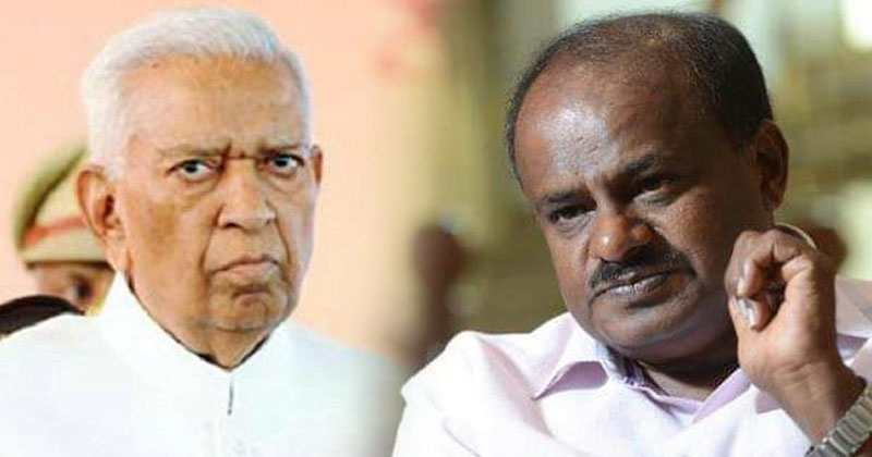 കർണാടക രാഷ്ട്രീയ പ്രതിസന്ധയിൽ ഗവർണർ  രാഷ്ട്രീയം കളിക്കുന്നു; 1.30ന് മുമ്പ് വിശ്വാസ പ്രമേയത്തിന് മേൽ വോട്ടെടുപ്പ് വേണമെന്ന് ഗവർണർ