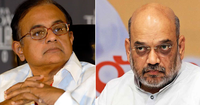 അമിത് ഷായുടെ പ്രതികാരം... പി ചിദംബരം അറസ്റ്റില്‍