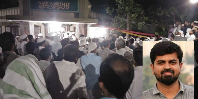 കെ.എം. ബഷീറിന് ഉപ്പയുടെ അരികില്‍ അന്ത്യവിശ്രമം; നാടിന്റെ അന്ത്യാഞ്ജലി