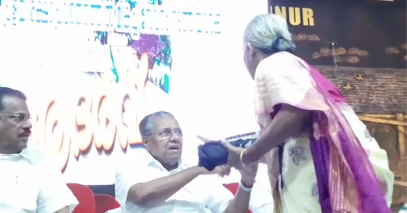 ജനങ്ങളോട് കരുണകാട്ടണമെന്ന് പാര്‍ട്ടി; വിമര്‍ശനം ഉന്നയിച്ച സ്ത്രീയെ ശകാരിച്ച് മുഖ്യമന്ത്രി